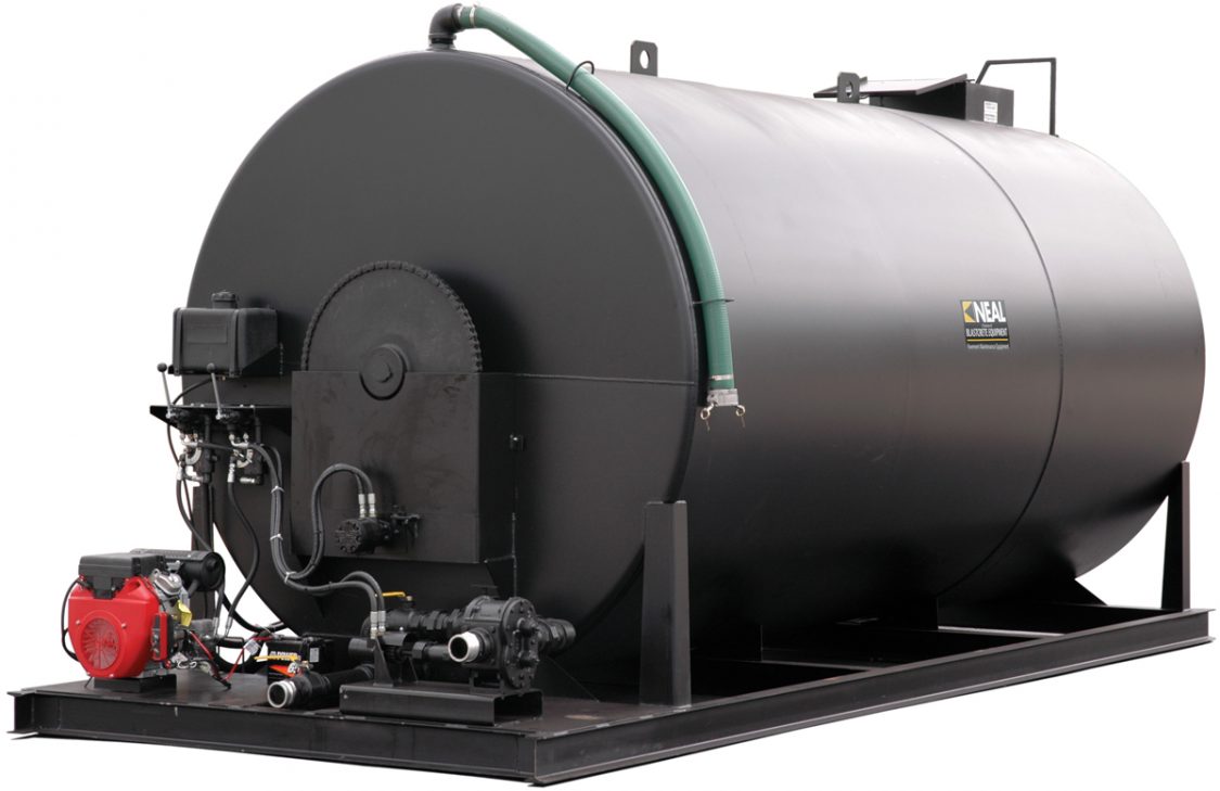 Asphalt emulsion storage tank